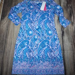 Lilly Pulitzer purple iris Sophie dress XS NWT